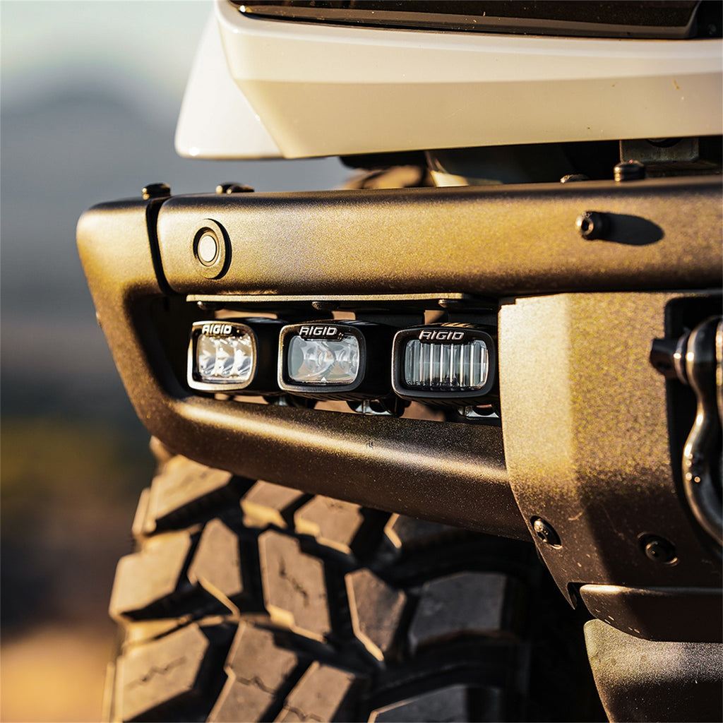Rigid Industries 46730 2021+Bronco Mod Bumper Fog Mounts for Select Ford Bronco