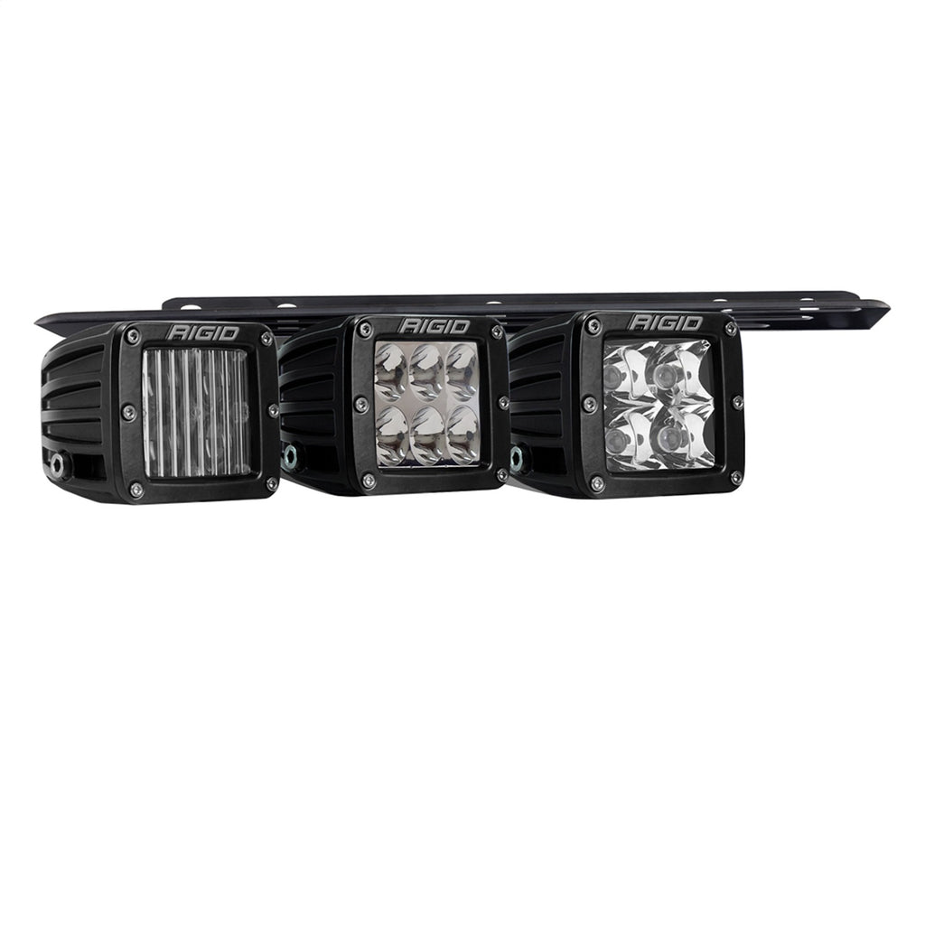 Rigid Industries 46738 2021+FORD RAPTOR TRIPLE FOG KIT for Select Ford F-150