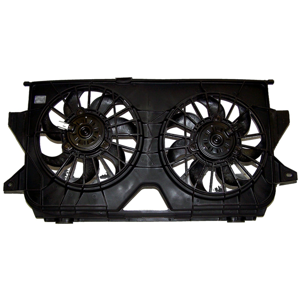 Crown Automotive Jeep Replacement 4677695AA Engine Cooling Fan Assembly for 05-07 RS Minivans w/ 2.4L, 3.3L, 3.8L Engines for Select Chrysler Town & Country, Chrysler Voyager, Dodge Caravan, Dodge Grand Caravan