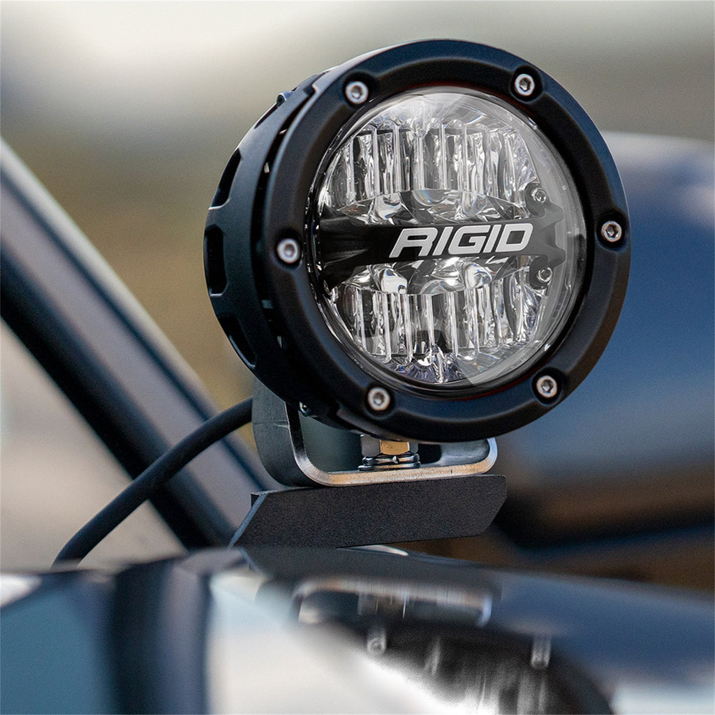 Rigid Industries 46807 360-SERIES 4 INCH LED TOYOTA TUNDRA A-PILLAR KIT 2022+ for Select Toyota Tacoma, Toyota Tundra