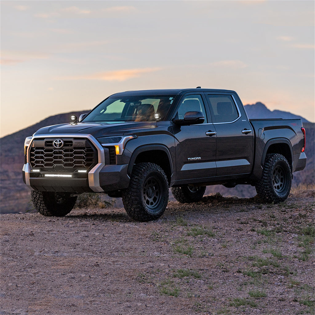 Rigid Industries 46807 360-SERIES 4 INCH LED TOYOTA TUNDRA A-PILLAR KIT 2022+ for Select Toyota Tacoma, Toyota Tundra