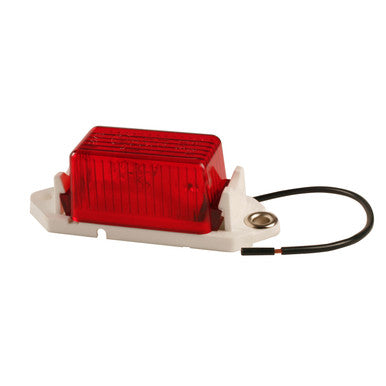 Grote 46882 Clr/Mkr Lamp, Red, Economy