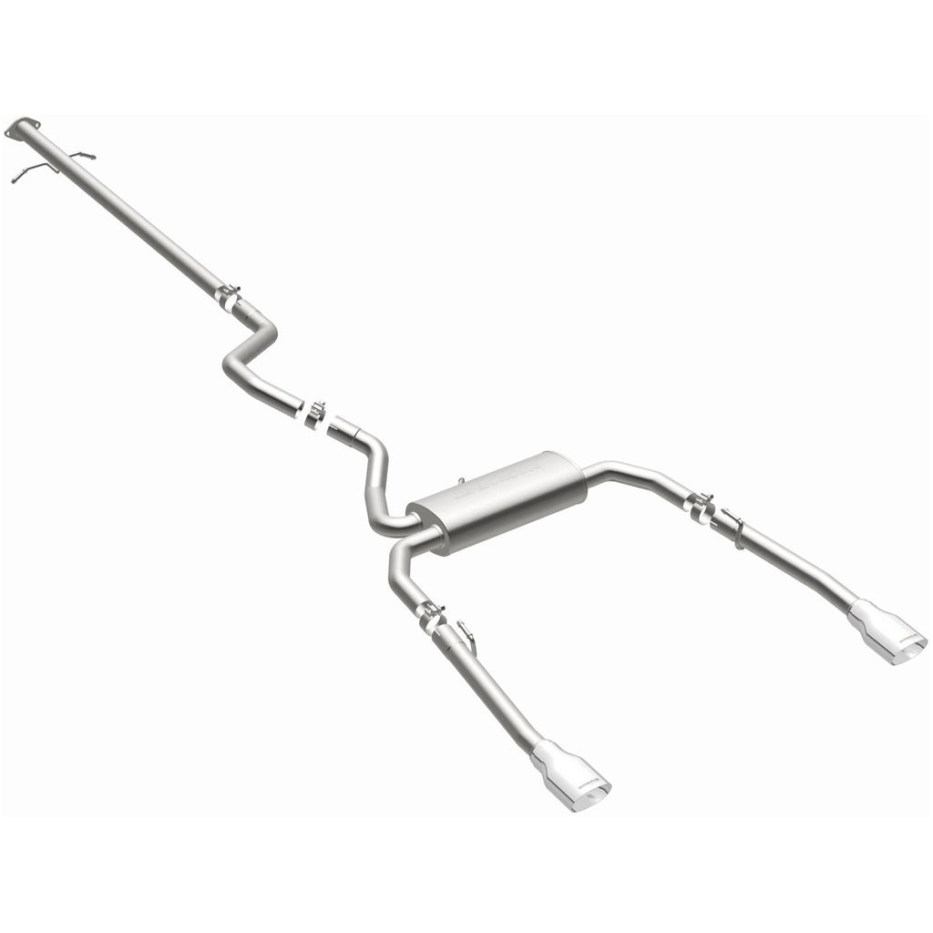 MagnaFlow Exhaust Products 15181 Street Series Polished Cat-Back System for Select Dodge Dart
