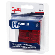 Load image into Gallery viewer, Grote 46982-5 Rectangular Submersible Clearance Marker Lights with Built-In Reflectors, Replacement Part