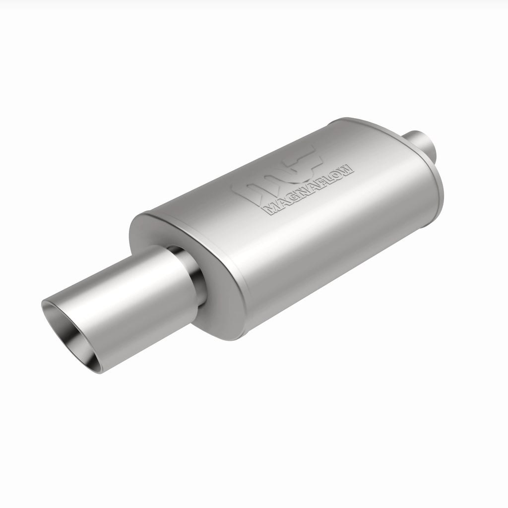 MagnaFlow Exhaust Products 14851 Straight-Through Performance Muffler; 2.25/4in. Center/Center; 5x14x8 Body