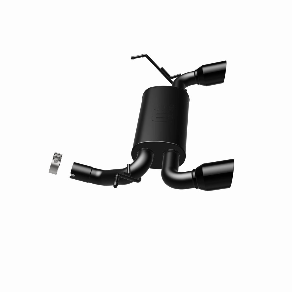 MagnaFlow Exhaust Products 15160 Street Series Black Coated Axle Back System for Select Jeep Wrangler, Jeep Wrangler JK
