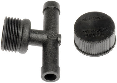 Dorman - HELP 47122 1/2 In. Radiator Flush Tee With Cap