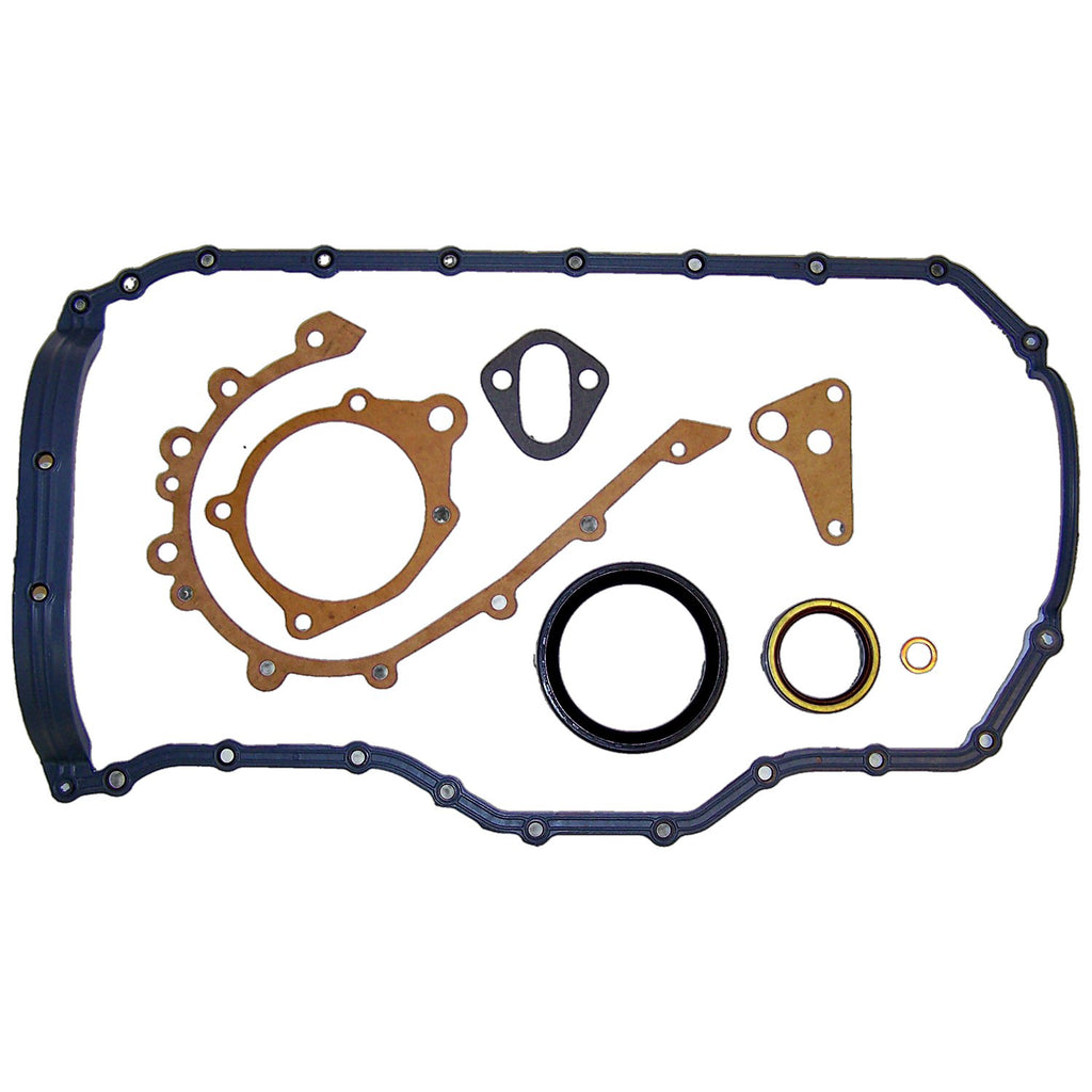 Crown Automotive Jeep Replacement 4713023 Lower Gasket Set for Select 92-02 Jeep Wranglers, Cherokee, Comanche, w/ 2.5L