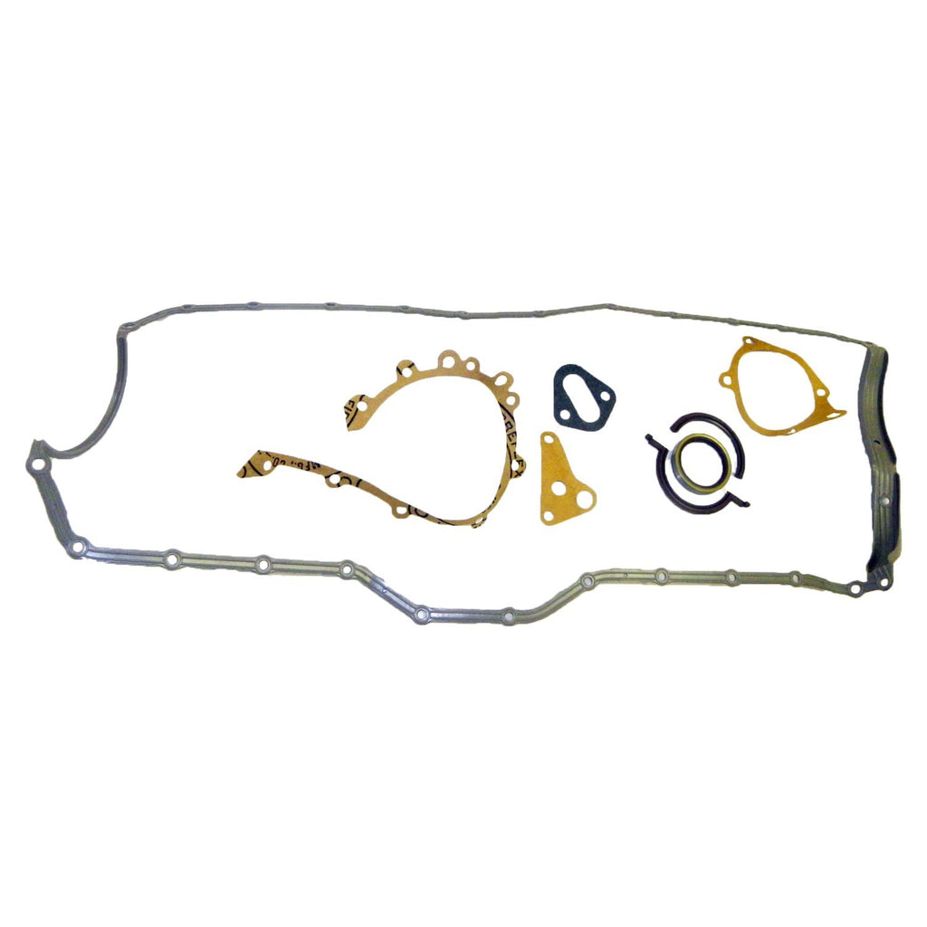 Crown Automotive Jeep Replacement 4713221 Lower Gasket Set for 1992-1999 Jeep TJ, YJ, ZJ, WJ, XJ, MJ w/ 4.0L Engine for Select Jeep Cherokee, Jeep Comanche, Jeep Grand Cherokee, Jeep TJ, Jeep Wrangler