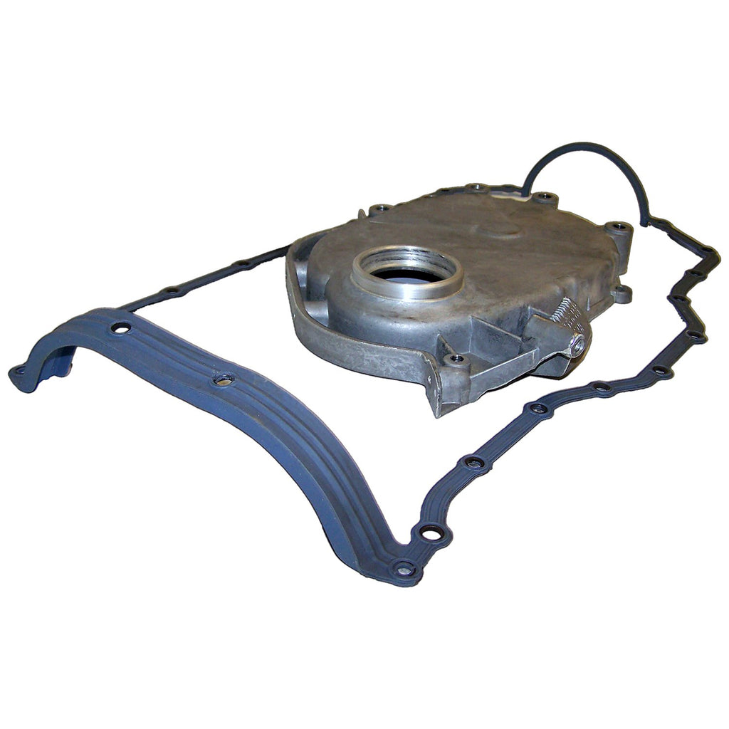 Crown Automotive Jeep Replacement 4720221 Timing Cover & Gasket Kit for 1983-1993 CJ, YJ, XJ, MJ w/ AMC 2.5L Engine for Select Jeep CJ5, Jeep CJ7, Jeep Cherokee, Jeep Comanche, Jeep Grand Cherokee, Jeep Scrambler, Jeep Wagoneer, Jeep Wrangler