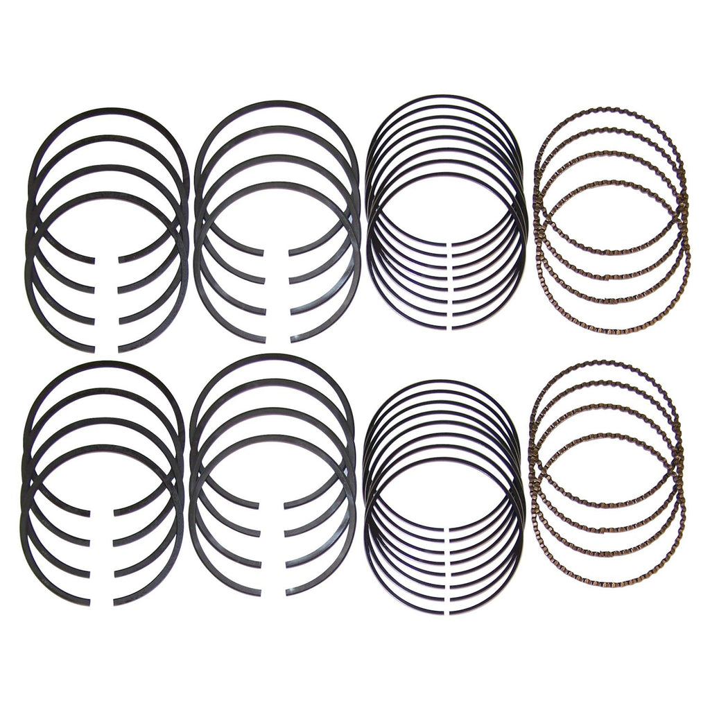 Crown Automotive Jeep Replacement 4720727 Standard Piston Ring Set for 1994-1998 Jeep ZJ, ZG Grand Cherokee w/ 5.2L Engine for Select Dodge Dakota, Dodge Ram 1500, Dodge Ram Van, Dodge Ram 2500, Dodge Ram Van, Dodge Ram 3500, Dodge Ram Van, Jeep Grand