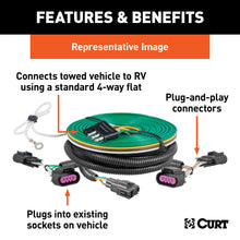 Load image into Gallery viewer, CURT 58943 Custom Towed-Vehicle RV Wiring Harness; Select Ford Escape - Truck Part Superstore