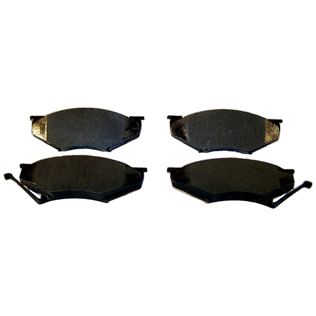 Crown Automotive Jeep Replacement 4728013 Front Brake Pad Set for 89-90 Dodge, Chrysler, Plymouth Minivans w/ 15" Wheels for Select Chrysler Town & Country, Dodge Caravan, Dodge Grand Caravan, Plymouth Voyager