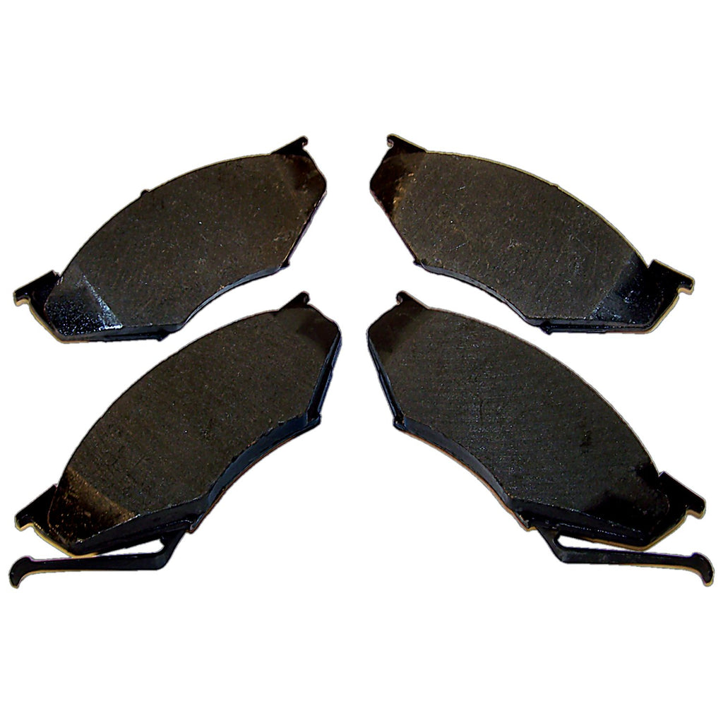 Crown Automotive Jeep Replacement 4728013 Front Brake Pad Set for 89-90 Dodge, Chrysler, Plymouth Minivans w/ 15" Wheels for Select Chrysler Town & Country, Dodge Caravan, Dodge Grand Caravan, Plymouth Voyager