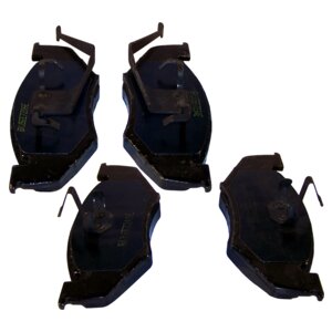 Crown Automotive Jeep Replacement 4728013 Front Brake Pad Set for 89-90 Dodge, Chrysler, Plymouth Minivans w/ 15" Wheels for Select Chrysler Town & Country, Dodge Caravan, Dodge Grand Caravan, Plymouth Voyager