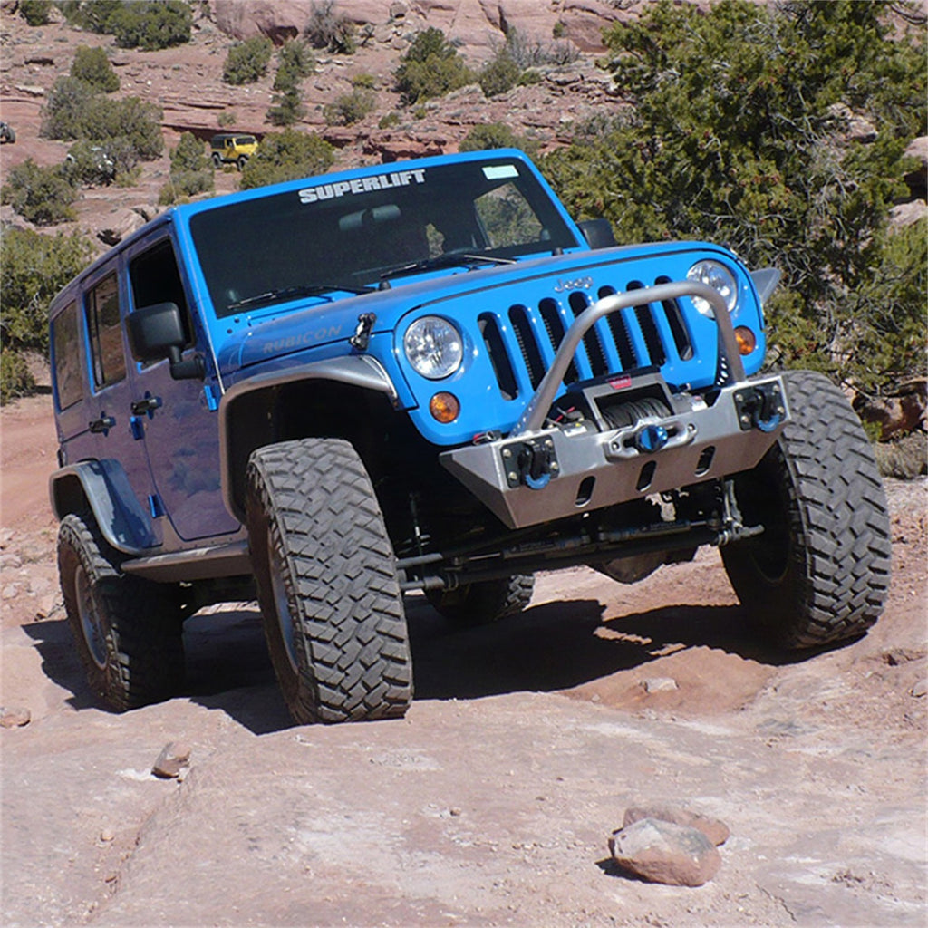 Superlift K928B 4in. Lift Kit-07-18 Wrangler JK-4-door-w/Bilstein Shocks for Select Jeep Wrangler, Jeep Wrangler JK