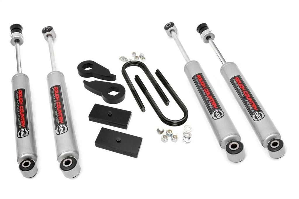 Rough Country 47430 Leveling Lift Kit w/Shocks for Select Ford F-150