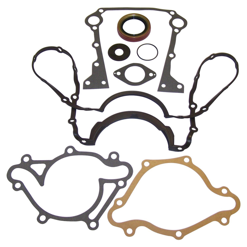Crown Automotive Jeep Replacement 4746001AC Lower Gasket Set for 1998 Jeep Grand Cherokee w/ 5.9L Engine for Select Dodge Dakota, Dodge Durango, Dodge Ram 1500, Dodge Ram Van, Dodge Ram 2500, Dodge Ram Van, Dodge Ram 3500, Dodge Ram Van, Jeep Grand