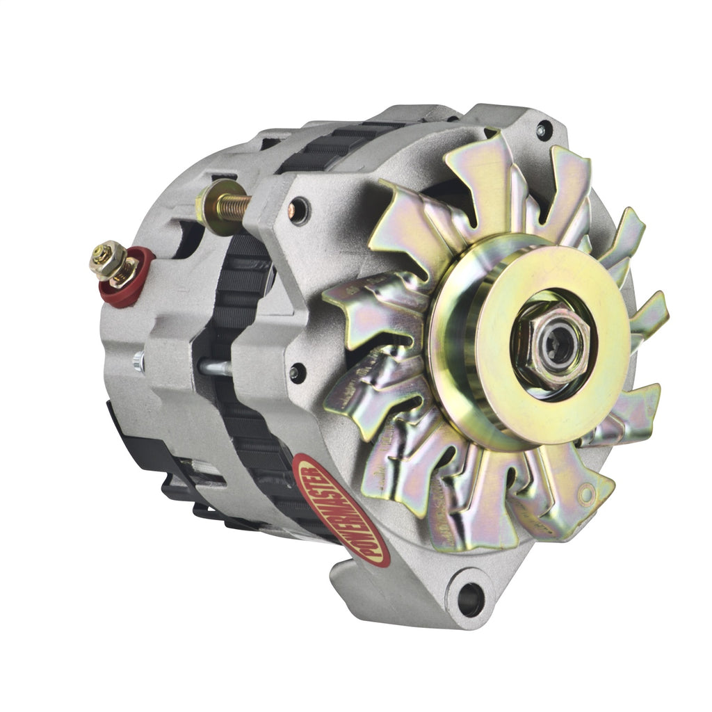 Powermaster Performance 474611 Alternator for Select Chevrolet Astro, Chevrolet Beretta, Chevrolet Blazer, Chevrolet C1500, Chevrolet C1500 Suburban, Chevrolet C2500, Chevrolet C2500 Suburban, Chevrolet C3500, Chevrolet Camaro, Chevrolet Caprice,