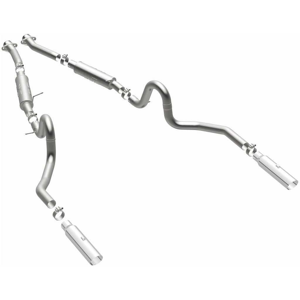 MagnaFlow Exhaust Products 15673 Competition Series Stainless 2.5 in Cat-Back for Select Ford Mustang