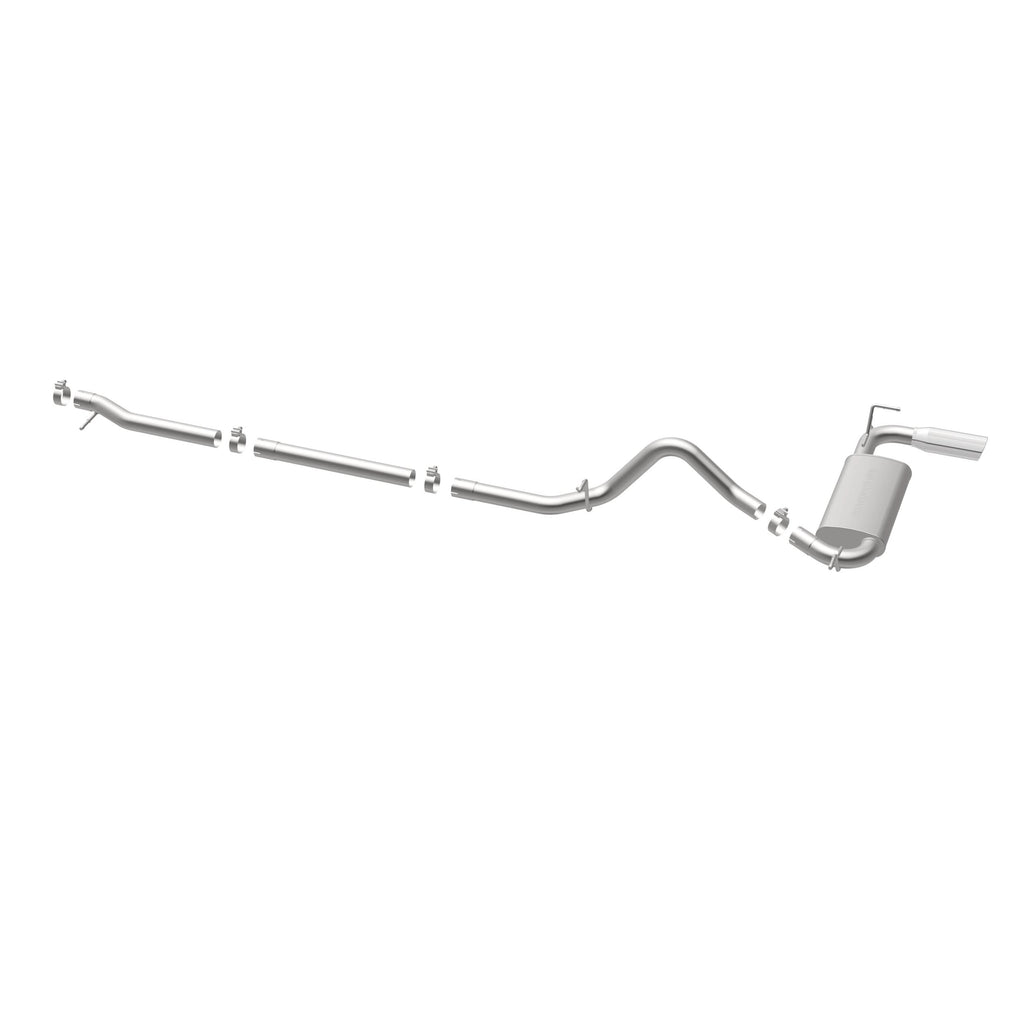 MagnaFlow Exhaust Products 16751 Street Series Polished Cat-Back System for Select Jeep Wrangler