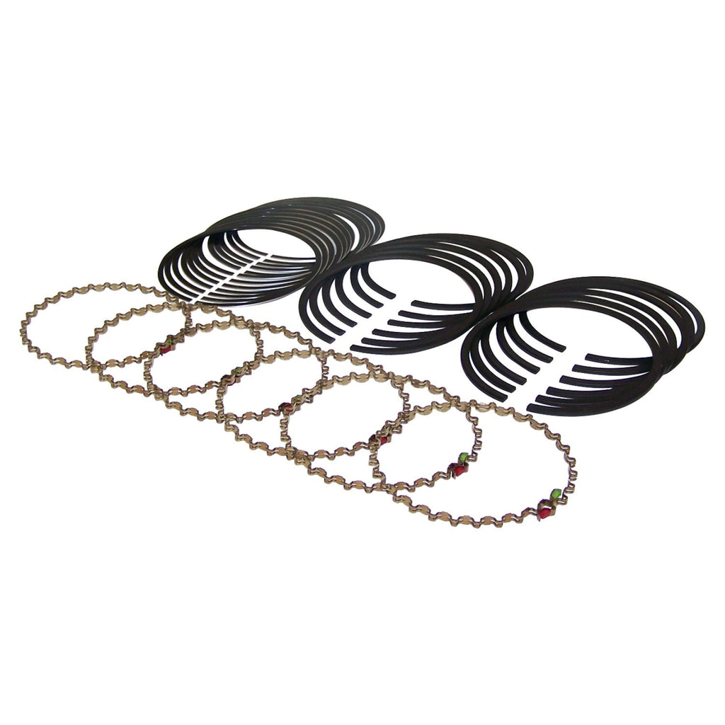 Crown Automotive Jeep Replacement 4762462010 .010" Oversized Piston Ring Set for 87-95 Jeep YJ, XJ, MJ, ZJ w/ 4.0L Engine for Select Jeep Cherokee, Jeep Comanche, Jeep Grand Cherokee, Jeep Wrangler
