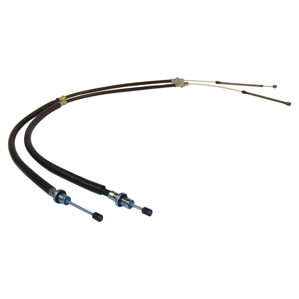 Crown Automotive Jeep Replacement 4762464 Rear Parking Brake Cable Set for 1992-1996 Jeep XJ Cherokee, Left and Right for Select Jeep Cherokee