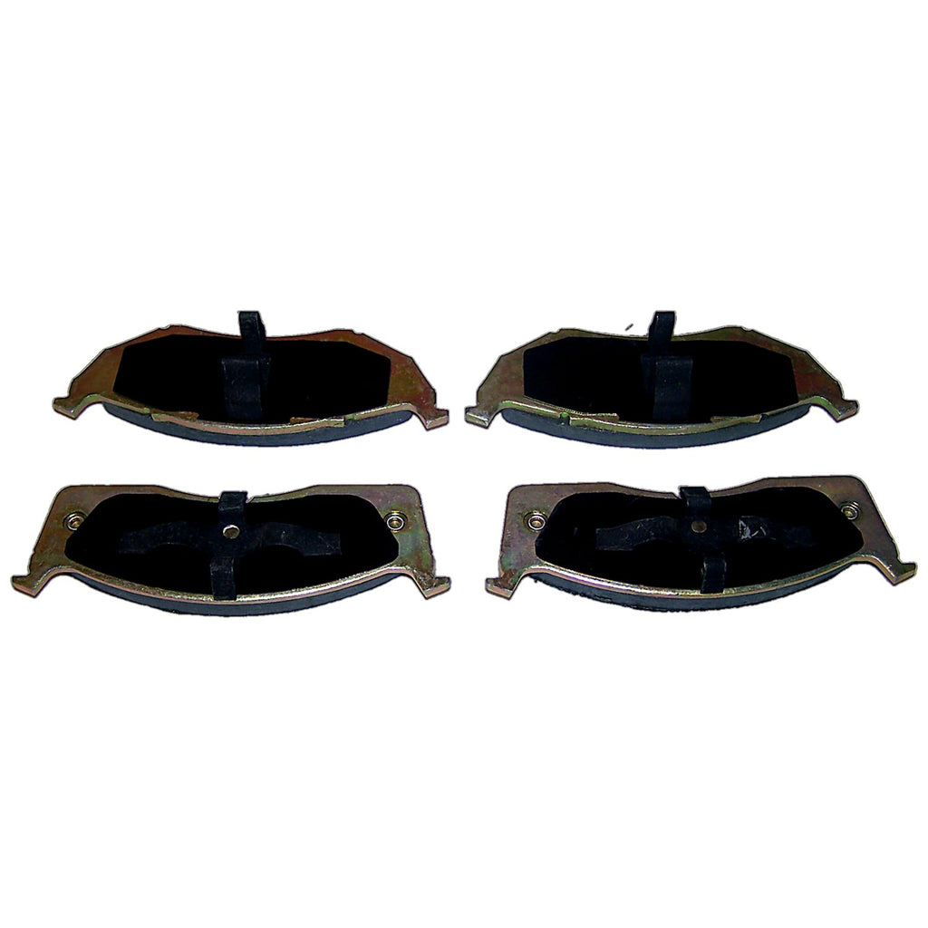 Crown Automotive Jeep Replacement 4762682TI Front Brake Pad Set for 1995-1997 Dodge Neon w/ 5 Studs, Left and Right for Select Dodge Neon
