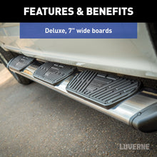 Load image into Gallery viewer, LUVERNE 477108-401733 Regal 7 Polished Stainless 108" Oval W2W Steps, Select Ford F-250, F-350, F-450 - Truck Part Superstore