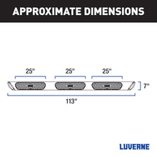 Load image into Gallery viewer, LUVERNE 477113-401733 Regal 7 Polished Stainless 113" Oval W2W Steps, Select Ford F-250, F-350, F-450 - Truck Part Superstore