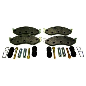 Crown Automotive Jeep Replacement 4778058MK Front Brake Pad Master Kit for Select 90-06 Jeep TJ, YJ, XJ, MJ, ZJ Models