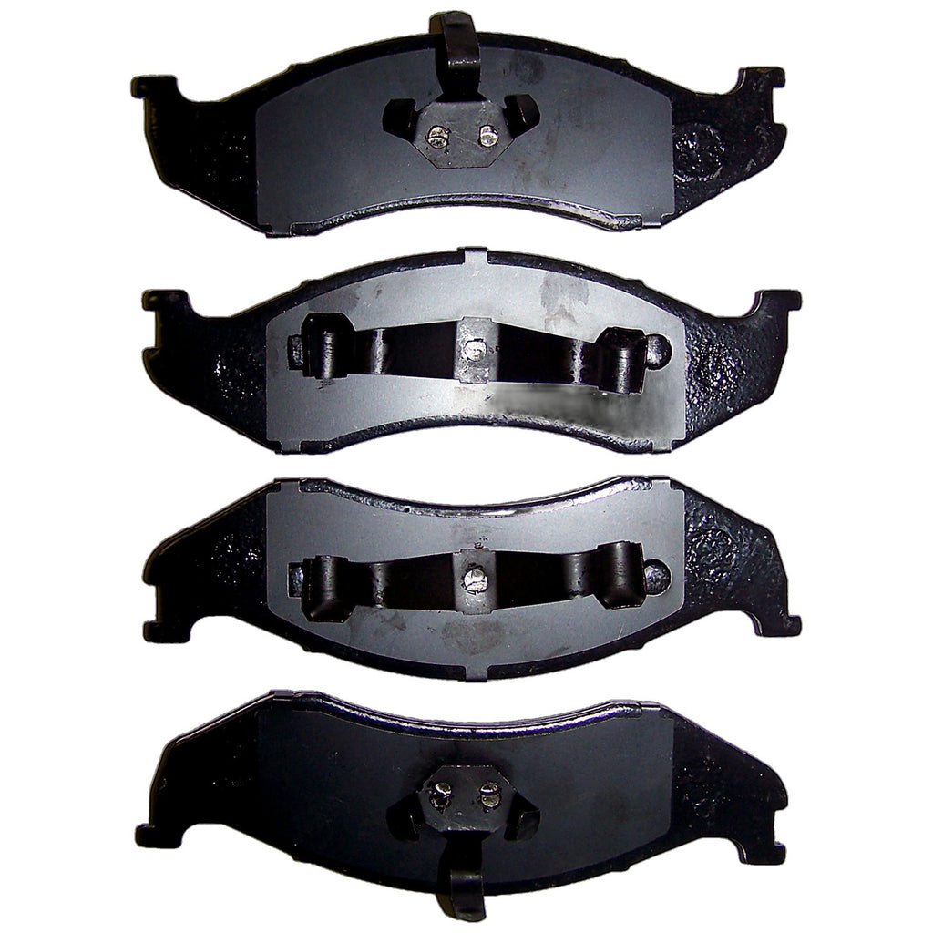 Crown Automotive Jeep Replacement 4778058TI Front Brake Pad Set for Jeep 1990-2006 TJ, YJ, XJ, MJ, ZJ Models for Select Jeep Cherokee, Jeep Comanche, Jeep Grand Cherokee, Jeep TJ, Jeep Wrangler