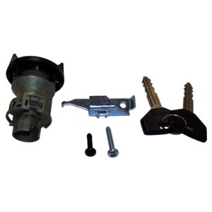 Crown Automotive Jeep Replacement 4778122 Coded Ignition Cylinder w/ 2 Keys for 94-96 for XJ Cherokee, ZJ Grand Cherokee for Select Jeep Cherokee, Jeep Grand Cherokee