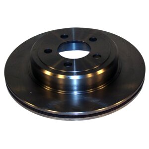 Crown Automotive Jeep Replacement 4779209AC Rear Brake Rotor for Select 05-10 Dodge, Chrysler Models w/ Vented 12.297" Rotor
