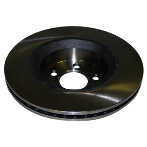Crown Automotive Jeep Replacement 4779599AA Front Disc Brake Rotor for 2008-2012 Jeep Liberty w/ 13.09" Rotor for Select Dodge Nitro, Jeep Liberty