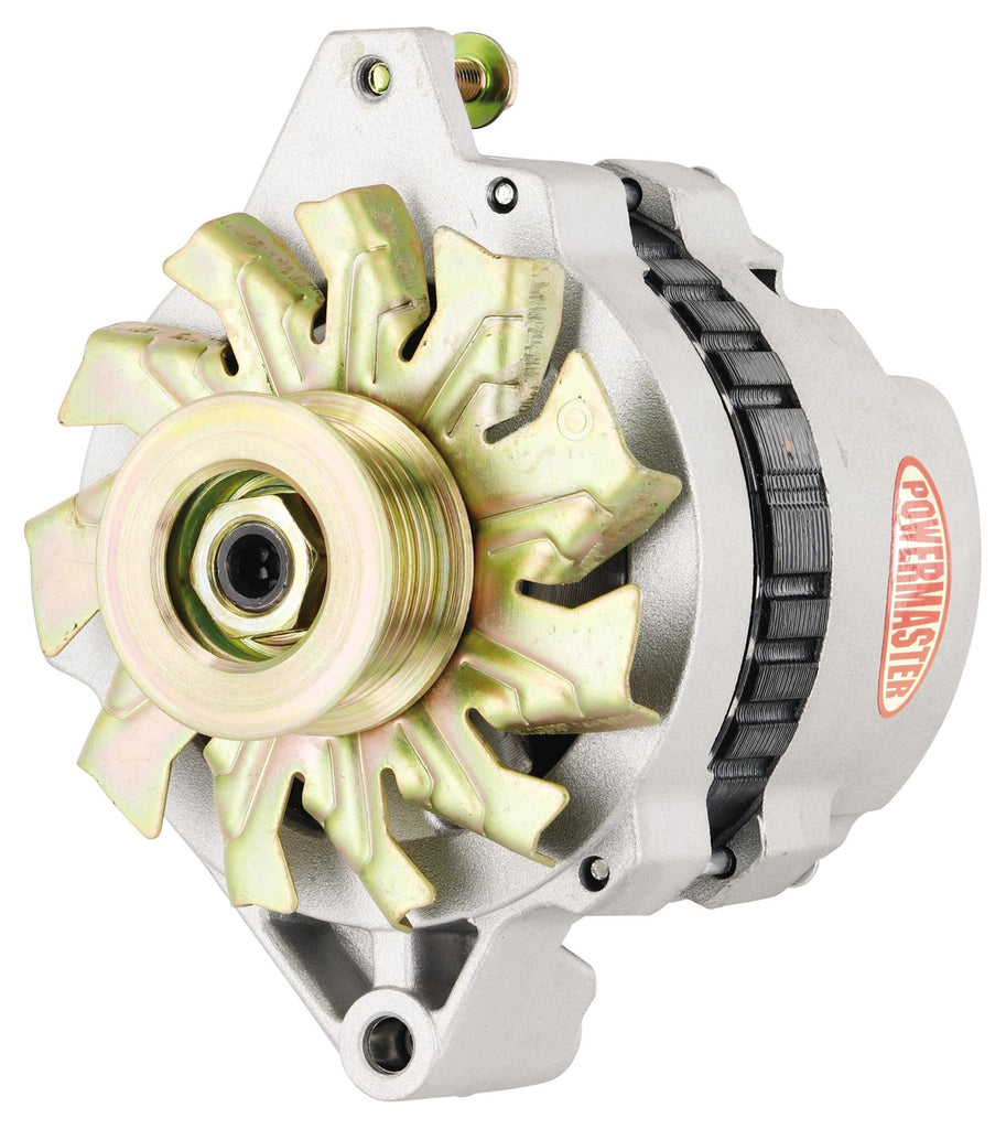 Powermaster Performance 47802 Alternator for Select Chevrolet Astro, Chevrolet Blazer, Chevrolet C1500, Chevrolet C2500, Chevrolet C2500 Suburban, Chevrolet C3500, Chevrolet Camaro, Chevrolet Caprice, Chevrolet G20, Chevrolet G30, Chevrolet K1500,