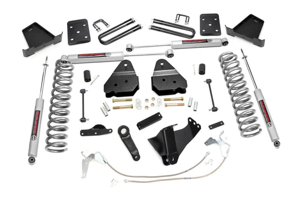 Rough Country 478.20 Suspension Lift Kit w/Shocks for Select Ford F-250 Super Duty, Ford F-350 Super Duty