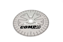 Load image into Gallery viewer, COMP Cams 4790CPG Sportsman Camshaft Degree Wheel - 9.0" Diameter