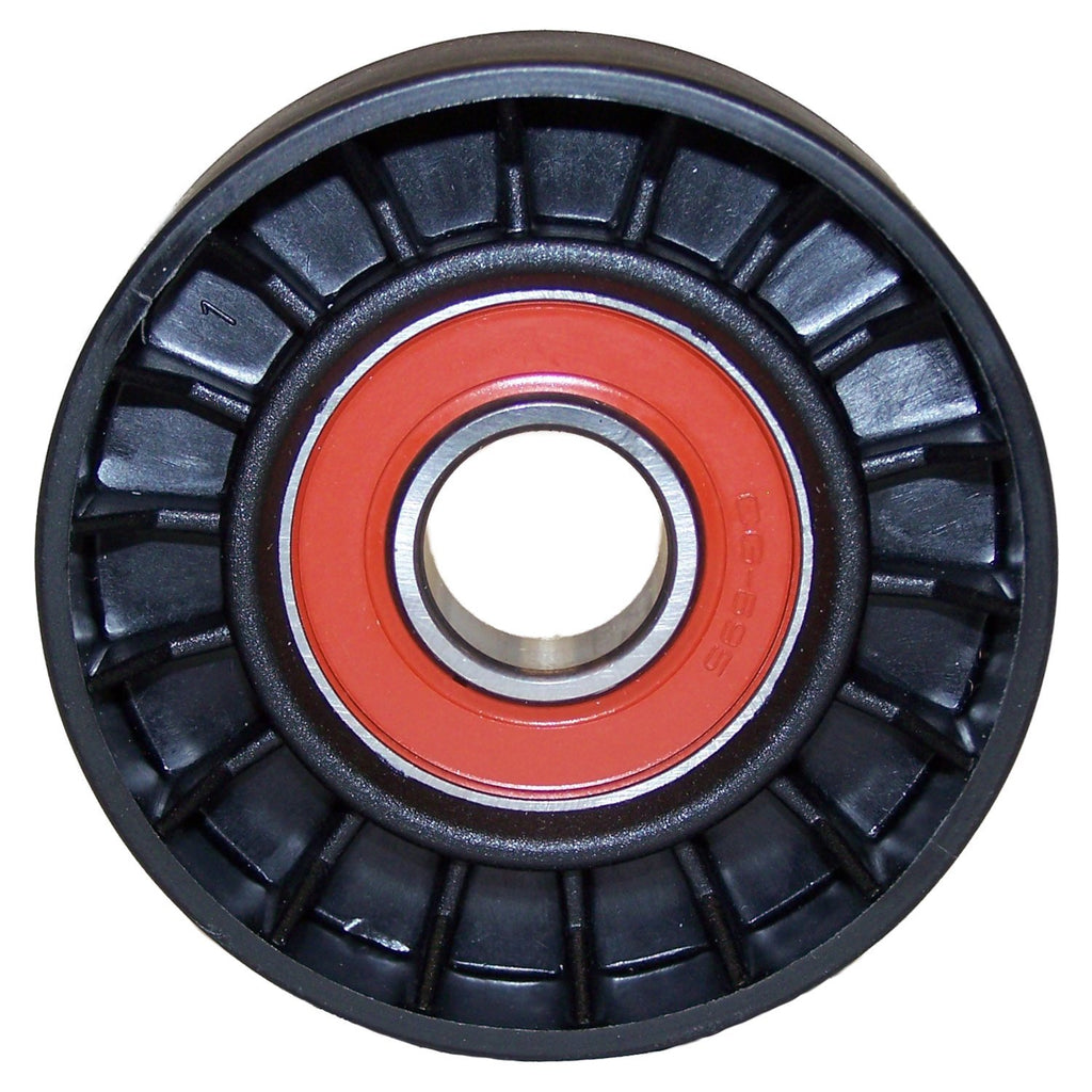 Crown Automotive Jeep Replacement 4792835AA Idler Pulley for Jeep 05-07 Gr. Cherokee w/ 5.7L, 6.1L, 06-07 Commander w/ 5.7L for Select Chrysler 300, Dodge Charger, Dodge Magnum, Jeep Commander, Jeep Grand Cherokee