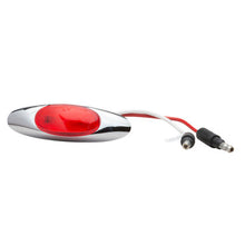 Load image into Gallery viewer, Grote 47952 MicroNova® LED Clearance Marker Lights, Red, with Chrome Bezel