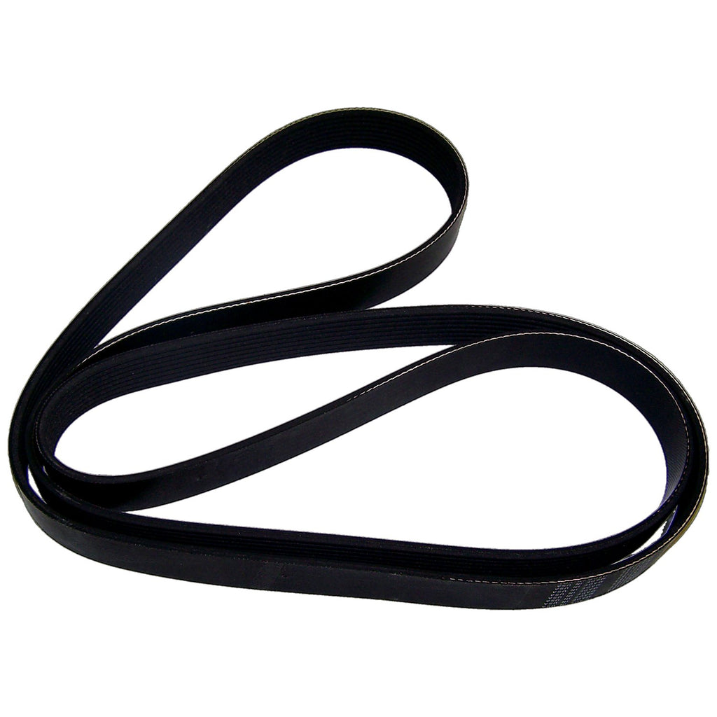 Crown Automotive Jeep Replacement 4796033 Accessory Drive Belt for 1995-1997 Jeep XJ Cherokee w/ 2.5L Dsl. Engine, w/o A/C for Select Jeep Cherokee