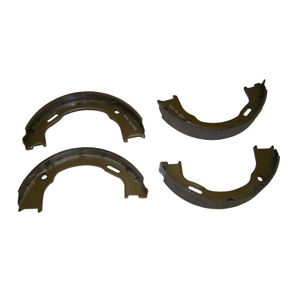 Crown Automotive Jeep Replacement 4796337 Parking Brake Shoe Set for 1994-1998 Jeep ZJ Grand Cherokee w/ Rear Disc Brakes for Select Dodge Ram 2500, Jeep Grand Cherokee