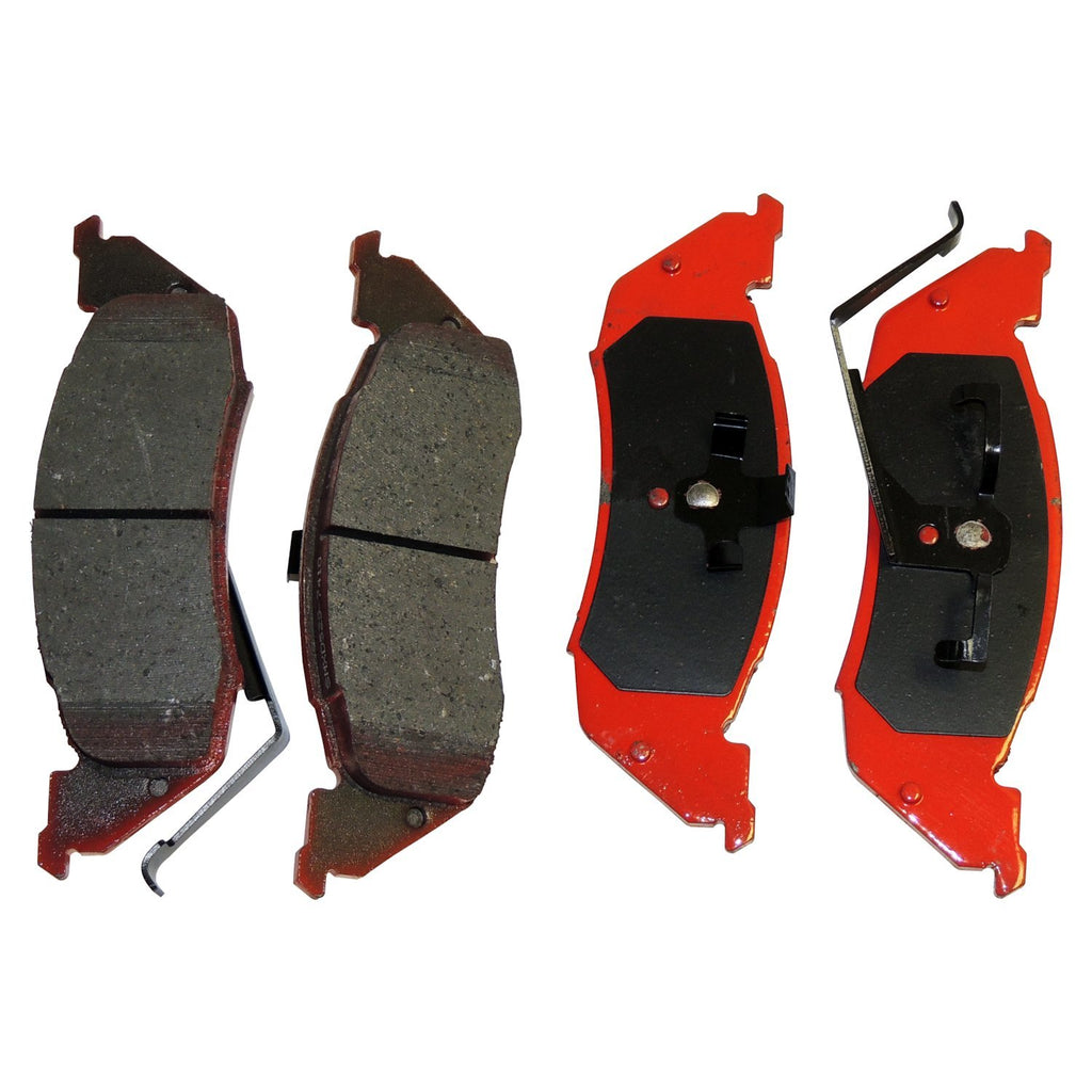 Crown Automotive Jeep Replacement 4797400TI Front Brake Pad Set for 1994-1998 Dodge Dakota, Left & Right for Select Dodge Dakota