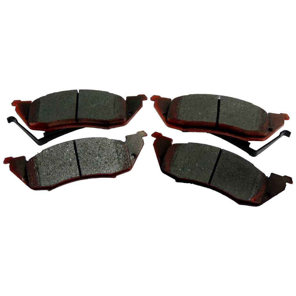Crown Automotive Jeep Replacement 4797400TI Front Brake Pad Set for 1994-1998 Dodge Dakota, Left & Right for Select Dodge Dakota
