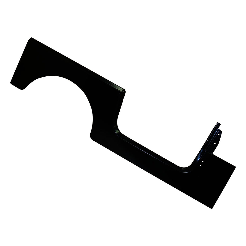 Crown Automotive Jeep Replacement 4798283 Left Side Panel, Black paintable without Jeep Logo for 76-95 CJ-7 & YJ Wrangler for Select Jeep CJ7, Jeep Wrangler
