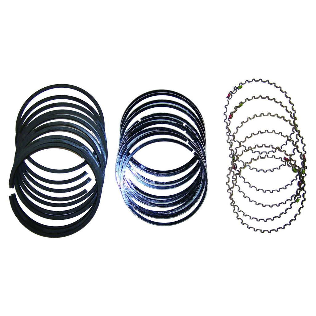 Crown Automotive Jeep Replacement 4798878 Standard Piston Ring Set for 1996-2006 Jeep Models w/ 4.0L Engine, For 6 Pistons for Select Jeep Cherokee, Jeep Grand Cherokee, Jeep TJ, Jeep Wrangler