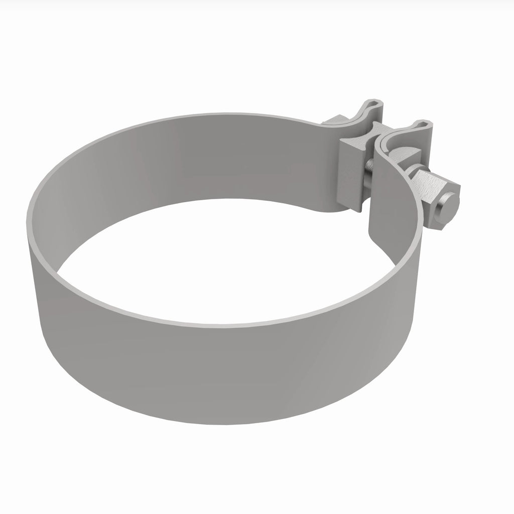 MagnaFlow Exhaust Products 10166 10 pk - Lap Joint Band Clamp - 4.00in.