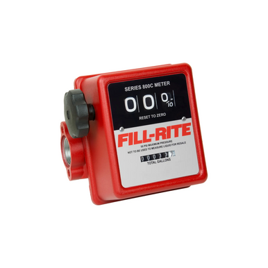 Fill-Rite Company 807C1 5-20Gpm 3-Digit Mechanical Fuel Transfer Meter, Gallons
