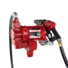 Load image into Gallery viewer, Fill-Rite Company FR310VB Fuel Transfer Pump w/Nozzle, 35Gpm, 115/230V AC