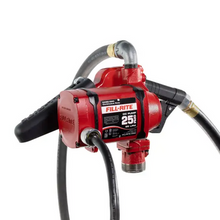 Load image into Gallery viewer, Fill-Rite Company NX25-DDCNB-AA Fuel Transfer Pump Kit w/Nozzle, 25 GPM, 12/24V DC